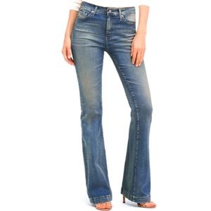 AG Adriano Goldscmied High Rise Flare Jean Size 28R